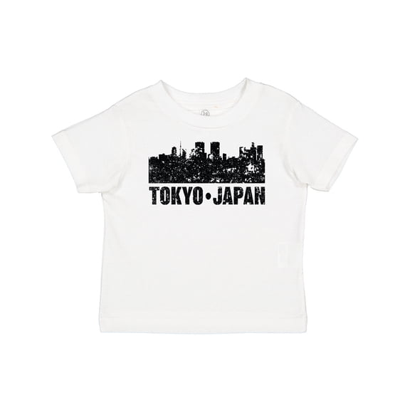 Inktastic Tokyo Japan City Skyline with Grunge Boys or Girls Baby T-Shirt