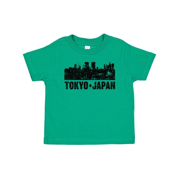 Inktastic Tokyo Japan City Skyline with Grunge Boys or Girls Baby T-Shirt