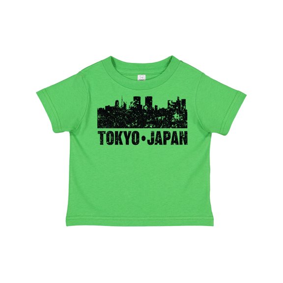 Inktastic Tokyo Japan City Skyline with Grunge Boys or Girls Toddler T-Shirt