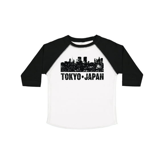 Inktastic Tokyo Japan City Skyline with Grunge Boys or Girls Toddler T-Shirt