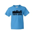 thumbnail image 1 of Inktastic Tokyo Japan City Skyline with Grunge Youth T-Shirt, 1 of 5