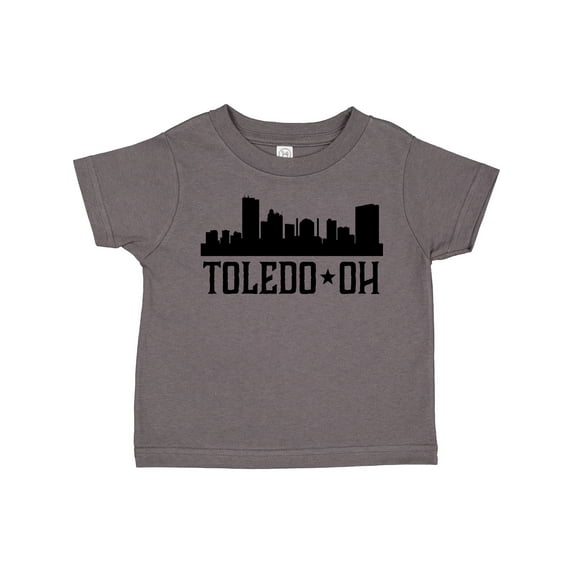 Inktastic Toledo Ohio City Skyline Boys or Girls Toddler T-Shirt
