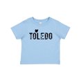 thumbnail image 1 of Inktastic Toledo, Ohio Distressed Font Boys or Girls Baby T-Shirt, 1 of 5