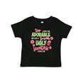 thumbnail image 1 of Inktastic Too Adorable To Wear Ugly Sweaters Boys or Girls Baby T-Shirt, 1 of 5