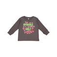 thumbnail image 1 of Inktastic Too Adorable to Wear Ugly Sweaters Boys or Girls Long Sleeve Toddler T-Shirt, 1 of 5