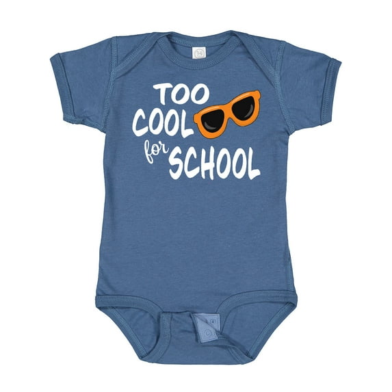 Inktastic Too Cool for School Boys or Girls Baby Bodysuit