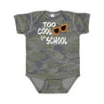 thumbnail image 1 of Inktastic Too Cool for School Boys or Girls Baby Bodysuit, 1 of 5