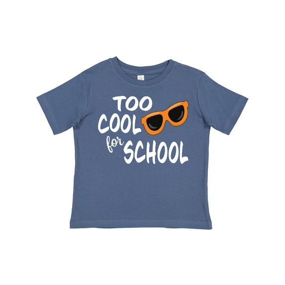 Inktastic Too Cool for School Boys or Girls Toddler T-Shirt
