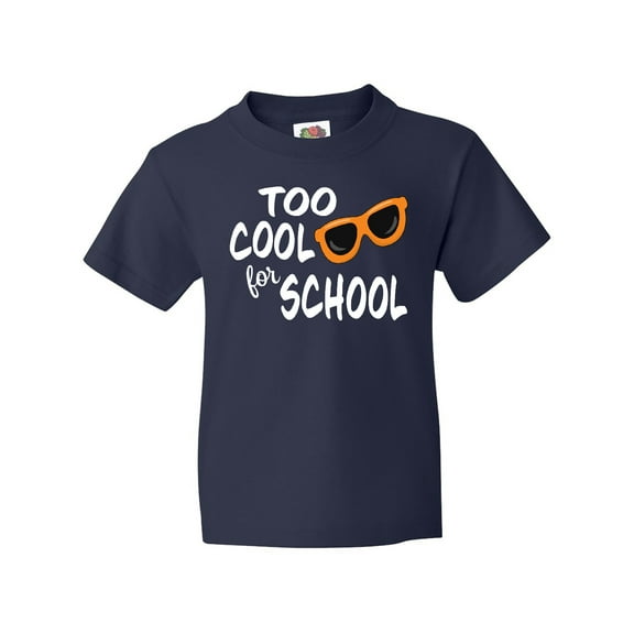 Inktastic Too Cool for School Youth T-Shirt