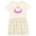 thumbnail image 1 of Inktastic Tooth Fairy Girls Pink Girls Toddler Dress, 1 of 5