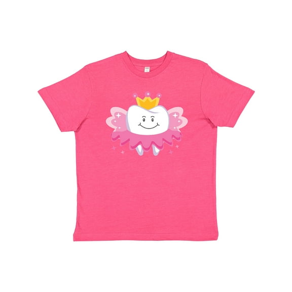 Inktastic Tooth Fairy Girls Pink Youth T-Shirt