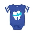 thumbnail image 1 of Inktastic Tooth with a Bow Boys or Girls Baby Bodysuit, 1 of 5