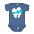 thumbnail image 1 of Inktastic Tooth with a Bow Boys or Girls Baby Bodysuit, 1 of 5