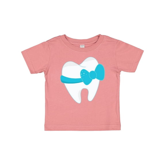 Inktastic Tooth with a Bow Boys or Girls Baby T-Shirt