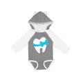 thumbnail image 1 of Inktastic Tooth with a Bow Boys or Girls Long Sleeve Baby Bodysuit, 1 of 5