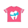 thumbnail image 1 of Inktastic Tooth with a bow Boys or Girls Toddler T-Shirt, 1 of 5