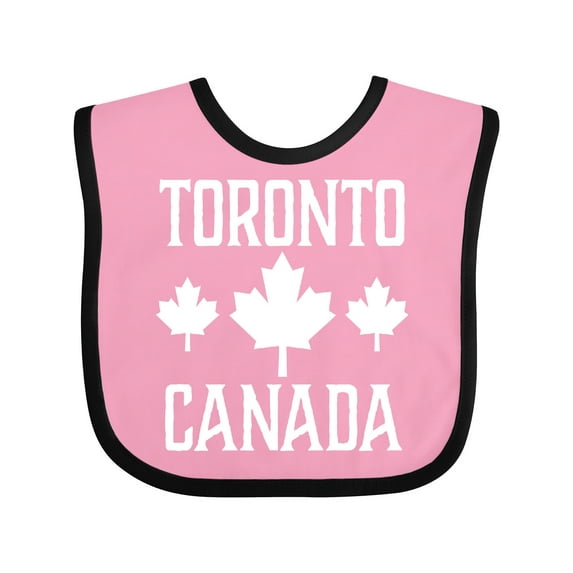 Inktastic Toronto Canada Boys or Girls Baby Bib