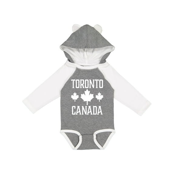 Inktastic Toronto Canada Gift Boys or Girls Long Sleeve Baby Bodysuit