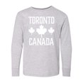 thumbnail image 1 of Inktastic Toronto Canada Gift Long Sleeve Youth T-Shirt, 1 of 5
