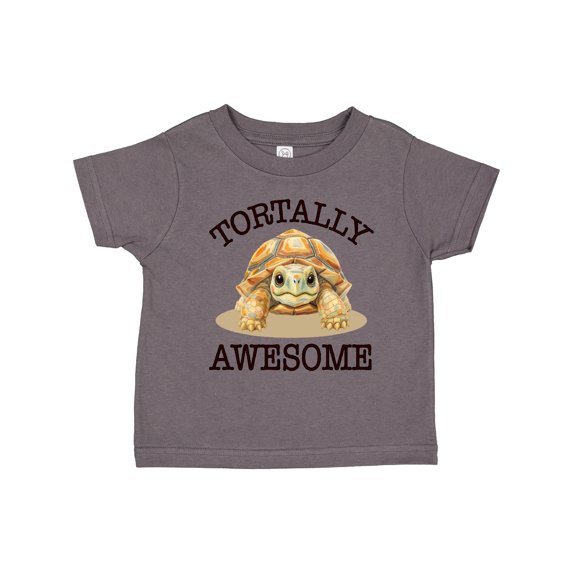 Inktastic Tortoise Cute Tortally Awesome Boys Toddler T-Shirt