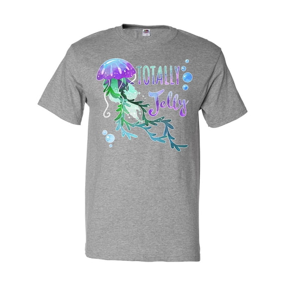 Inktastic Totally Jelly Blue and Purplejellyfish T-Shirt
