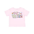 thumbnail image 1 of Inktastic Totally Llamazing Cute Llama with Sunglasses Boys or Girls Toddler T-Shirt, 1 of 5