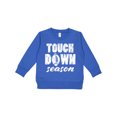 thumbnail image 1 of Inktastic Touchdown Season Football Toddler Sweatshirt, 1 of 4