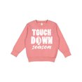 thumbnail image 1 of Inktastic Touchdown Season Football Toddler Sweatshirt, 1 of 4