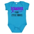thumbnail image 1 of Inktastic Tougher Than Cystic Fibrosis Boys or Girls Baby Bodysuit, 1 of 5