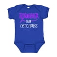 thumbnail image 1 of Inktastic Tougher Than Cystic Fibrosis Boys or Girls Baby Bodysuit, 1 of 5