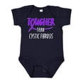 thumbnail image 1 of Inktastic Tougher Than Cystic Fibrosis Boys or Girls Baby Bodysuit, 1 of 5