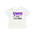 thumbnail image 1 of Inktastic Tougher Than Cystic Fibrosis Boys or Girls Baby T-Shirt, 1 of 5