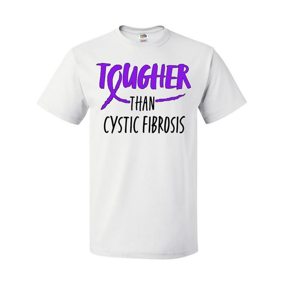 Inktastic Tougher than Cystic Fibrosis T-Shirt