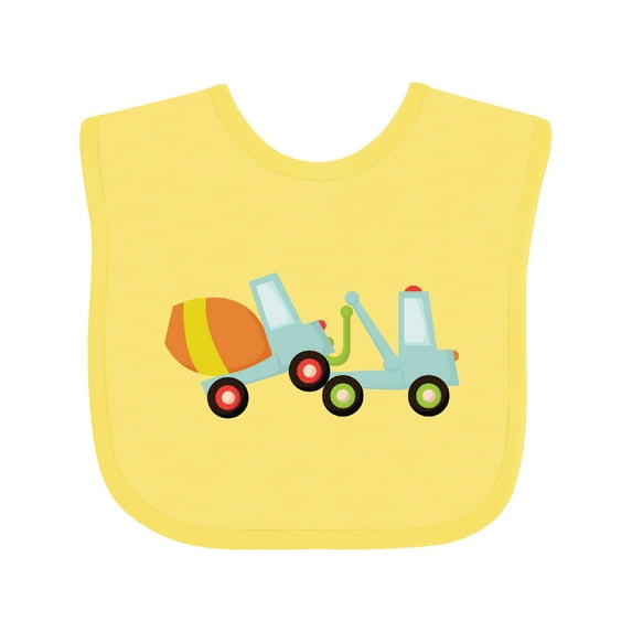 Inktastic Tow Truck Construction Boys Baby Bib