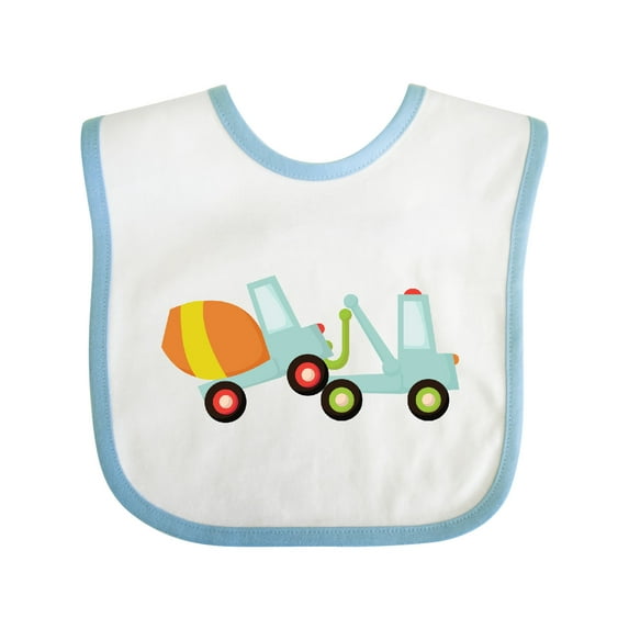Inktastic Tow Truck Construction Boys Baby Bib