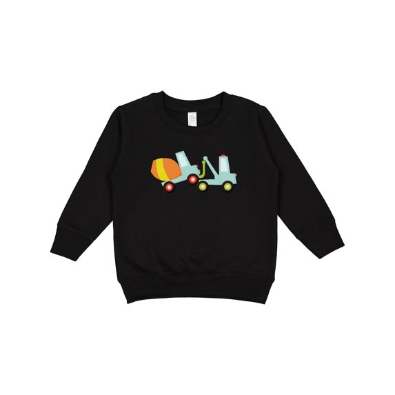 Inktastic Tow Truck Construction Toddler Sweatshirt