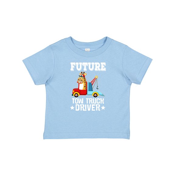 Inktastic Tow Truck Driver Future Boys Baby T-Shirt