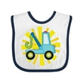thumbnail image 1 of Inktastic Tow Truck Lover Boys or Girls Baby Bib, 1 of 4