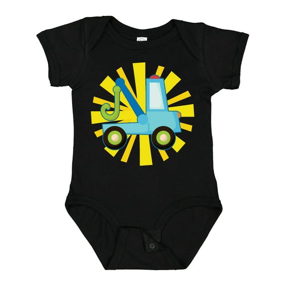 Inktastic Tow Truck Lover Boys or Girls Baby Bodysuit