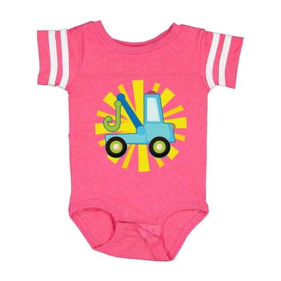Inktastic Tow Truck Lover Boys or Girls Baby Bodysuit