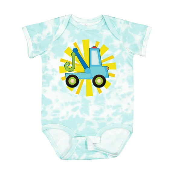 Inktastic Tow Truck Lover Boys or Girls Baby Bodysuit