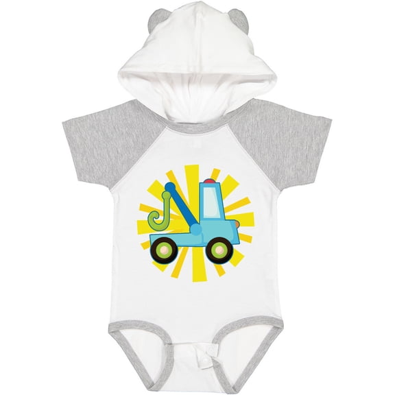 Inktastic Tow Truck Lover Boys or Girls Baby Bodysuit