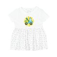 thumbnail image 1 of Inktastic Tow Truck Lover Girls Baby Dress, 1 of 5