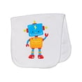 thumbnail image 1 of Inktastic Toy Robot Baby Burp Cloth, 1 of 3