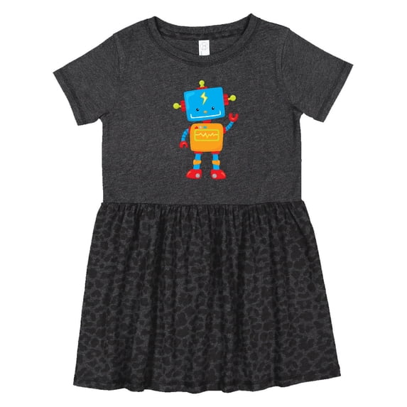 Inktastic Toy Robot Girls Toddler Dress