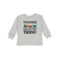 thumbnail image 1 of Inktastic Toy Train Never Have Too Many Trains Boys or Girls Long Sleeve Toddler T-Shirt, 1 of 5