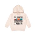 thumbnail image 1 of Inktastic Toy Train Never Have Too Many Trains Toddler Hoodie, 1 of 4