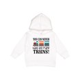 thumbnail image 1 of Inktastic Toy Train Never Have Too Many Trains Toddler Hoodie, 1 of 4