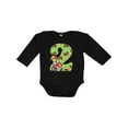 thumbnail image 1 of Inktastic Tractor Boy 2nd Birthday Boys Long Sleeve Baby Bodysuit, 1 of 5
