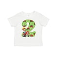 thumbnail image 1 of Inktastic Tractor Boy 2nd Birthday Boys Toddler T-Shirt, 1 of 5